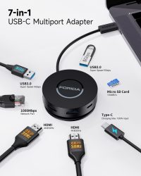 FORIDA 7-in-1 USB-C Multiport Adapter img