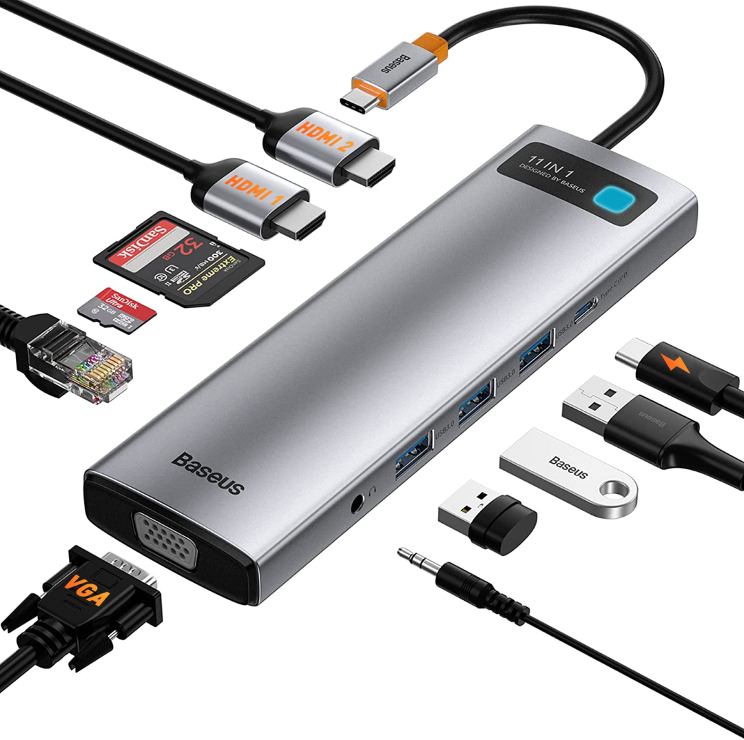 Baseus USB-C ドッキングステーション 11-in-1 Baseus 11-in-1 USB C